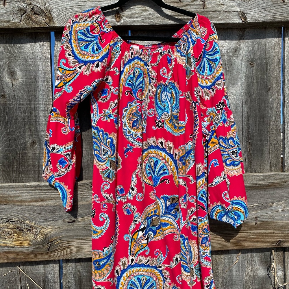 Women’s Paisley Tunic/Dress